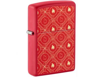 Festive Flame Design Zippo Lighter - ZP-46951