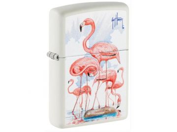 Guy Harvey Flamingos Design Zippo Lighter - ZP-47103