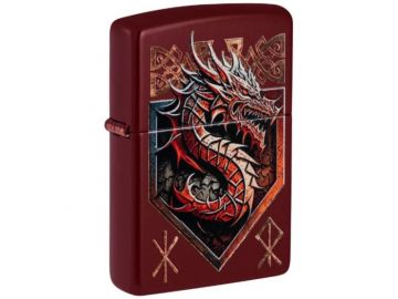 Dragon Shield Design Zippo Lighter - ZP-47136