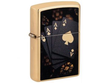 Lucky Aces Design Zippo Lighter - ZP-47141