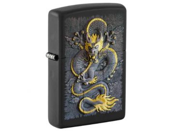 Stone Dragon Design Zippo Lighter - ZP-47181