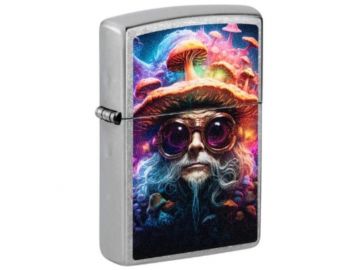 Mushroom Man Design Zippo Lighter - ZP-47184