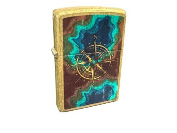 Compass Design Zippo Lighter - ZP-47190