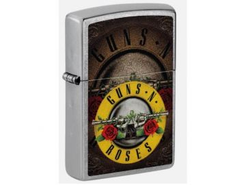 Guns N' Roses Design, Street Chrome Finish Zippo Lighter -  ZP-47226