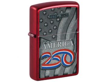America250 Stars and Stripes Design Zippo Lighter - ZP-47290