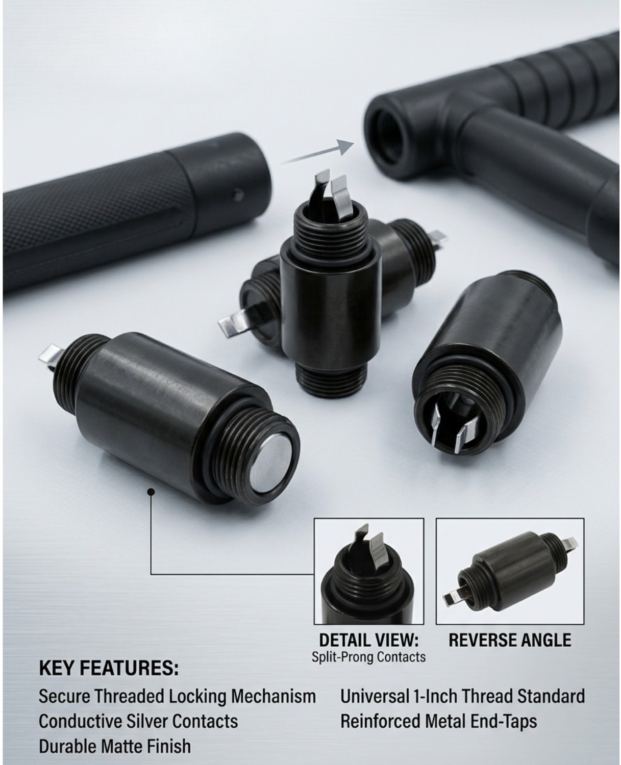 Turkey Creek Trading Company Inc.: Heavy Duty Baton Connector BTN-CONNECTOR