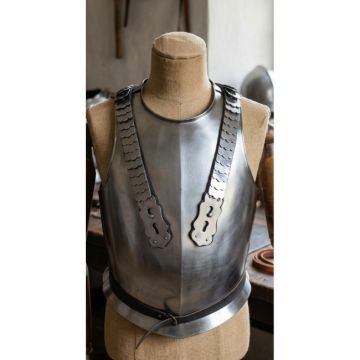 Medieval Warrior 19th Century French Napoleonic 18g Cuirass Armor