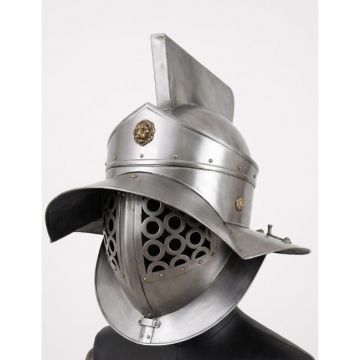 Medieval Warrior 18G Fabri Armour Murmillo Gladiator Helmet