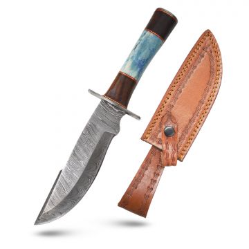 Old Ram Handmade Custom Damascus Hunting Knife DM-OR-2132