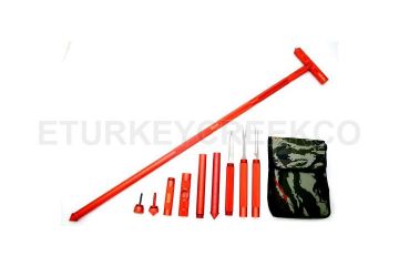 Snake Eye Tactical Walking Hiking Cane 9 in 1