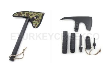 Snake Eye Tactical Survival Camping Axe, Folding Multi-Tool