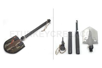 Snake Eye Tactical Survival Shovel, Unbreakable Tactical Shovel