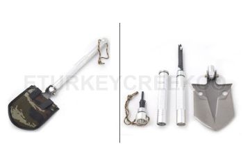 Snake Eye Tactical Survival Shovel, Unbreakable Tactical Shovel