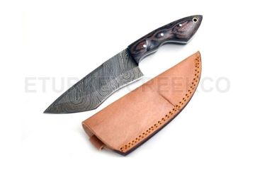 Wild Turkey Handmade Damascus Knife Collection Full Tang Knife