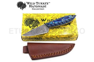 Wild Turkey Handmade Collection Fixed Blade Mini Chef Cleaver