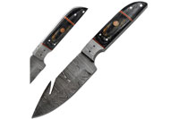 Old Ram Handmade Full Tang Real Damascus Steel Skinner Knife