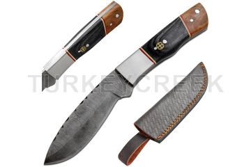 Old Ram Handmade Full Tang Damascus Hunting Knife