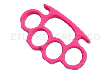 Pink Color Flat Edge 5" Buckle & Paperweight