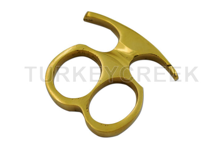 Catch This Light Solid Brass Two-Finger Knuckle