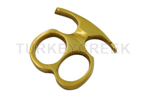 Catch This Light Solid Brass Two-Finger Knuckle