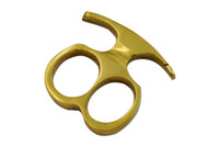 Catch This Light Solid Brass Two-Finger Knuckle
