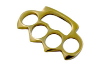 Heavy Duty Brass Knuckle Belt Buckle