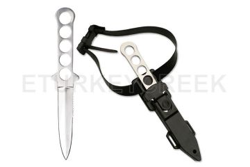 Double Edge Diving Knife 9" Overall