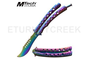 Mtech USA Training Butterfly Knife  MT-1168RB