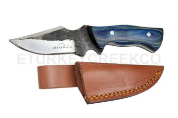 Old Ram Fix Blade Full Tang Hunting Knife Wood Handle High Carbon