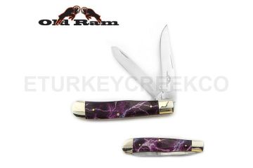 Old Ram Manual Folding Trapper Knife