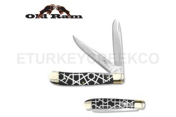 Old Ram Manual Folding Trapper Knife