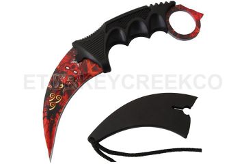 SNAKE EYE TACTICAL NECK KNIFE
