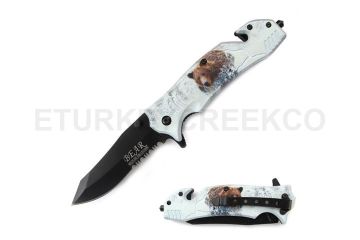 Snake Eye Tactical WildLife Collection Spring Assist Knife 4.75