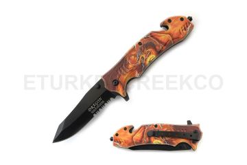 Snake Eye Tactical WildLife Collection Spring Assist Knife 4.75