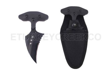 Snake Eye Tactical Push Dagger 4.25" Overall with Nylon Case