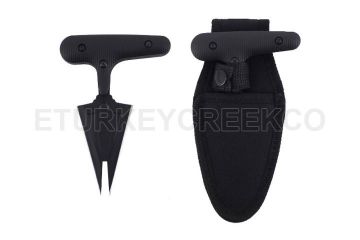 Snake Eye Tactical Push Dagger 4.25" Overall with Nylon Case