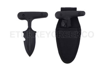 Snake Eye Tactical Push Dagger 4.25" Overall with Nylon Case