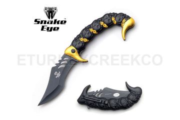 Snake Eye Tactical Spring Assist knife