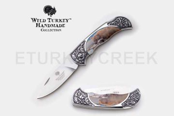 Wild Turkey Handmade Collection Lock Back Folding Knife 4.5"