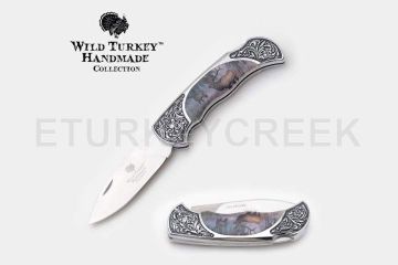 Wild Turkey Handmade Collection Lock Back Folding Knife 4.5"