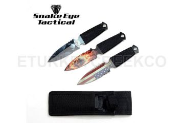Snake Eye Tactical Throwing Knife 7.5" Overall