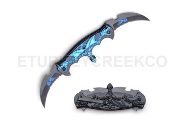 Snake Eye Tactical Double Bladed Fantasy Spring Assisted Knife