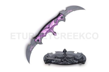 Snake Eye Tactical Double Bladed Fantasy Spring Assisted Knife
