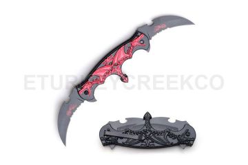 Snake Eye Tactical Double Bladed Fantasy Spring Assisted Knife