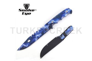 Snake Eye Full Tang Fix Blade Hunting Knife With Sheath