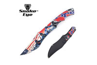 Snake Eye Full Tang Fix Blade Hunting Knife With Sheath