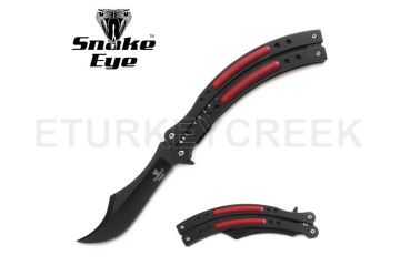 Snake Eye Tactical Spring Assist Knife 5.5" Closed