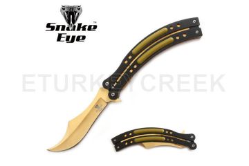 Snake Eye Tactical Spring Assist Knife 5.5" Closed