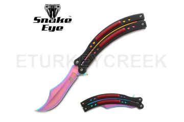 Snake Eye Tactical Spring Assist Knife 5.5" Closed