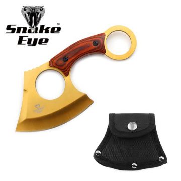 Snake Eye Tactical Clever Style Fix Blade Hunting Knife 6.5"